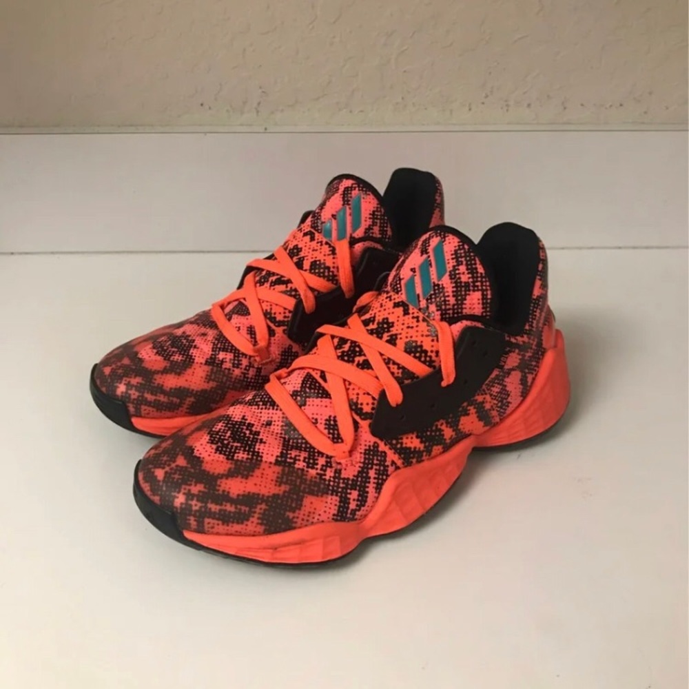 Adidas Harden Vol 4 Signal Coral